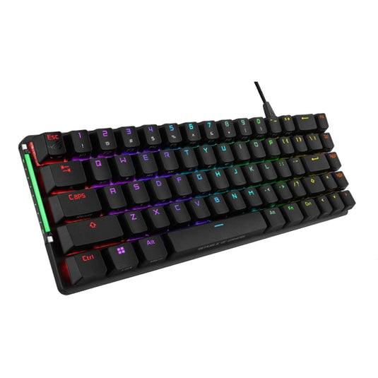 ASUS FALCHION ACE 65% COMPACT BLACK NX RED SWITCH MECHANICAL KEYBOARD-KEYBOARD-Makotek Computers