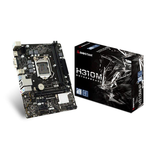 BIOSTAR H310MHP SOCKET 1151 DDR4 Motherboard-MOTHERBOARDS-Makotek Computers