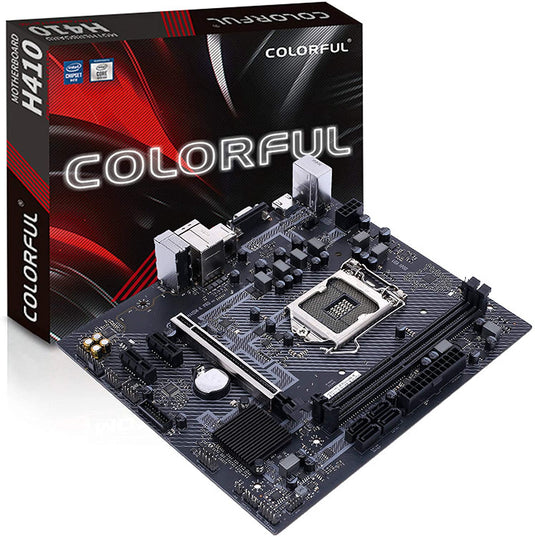 COLORFUL H410M-K M.2 V20 MOTHERBOARD-MOTHERBOARDS-Makotek Computers