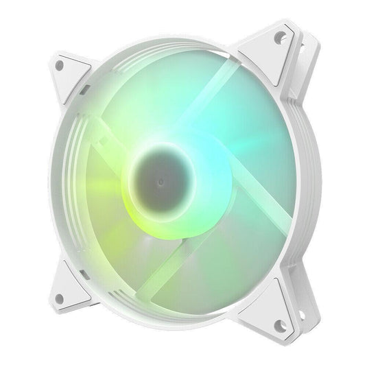 DARKFLASH C6S WHITE SINGLE FAN PACK A-RGB SINGLE MODE COOLING FAN-FANS-Makotek Computers