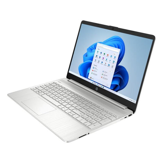 HP 15-FC0049AU 15.6 FHD | RYZEN 5-7520U | 8GB LPDDR5 | 512GB PCIE | AMD RADEON | NO ODD | W11 HOME| NATURAL SILVER | MS OFFICE LAPTOP-LAPTOP-Makotek Computers