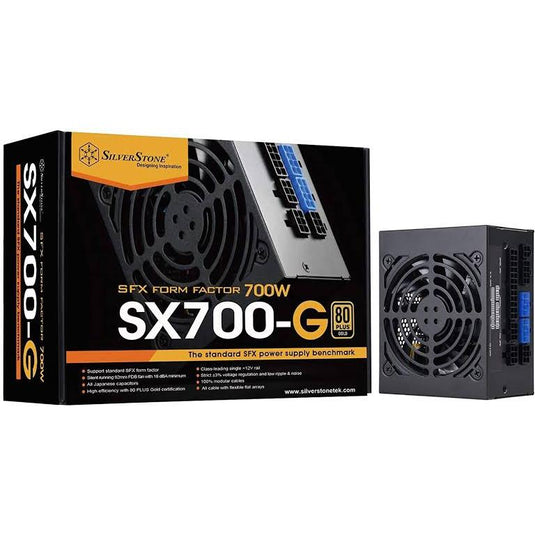 SILVERSTONE STRIDER 700W SFX PSU 80+ GOLD FULLY MODULAR POWER SUPPLY-POWER SUPPLY UNITS-Makotek Computers