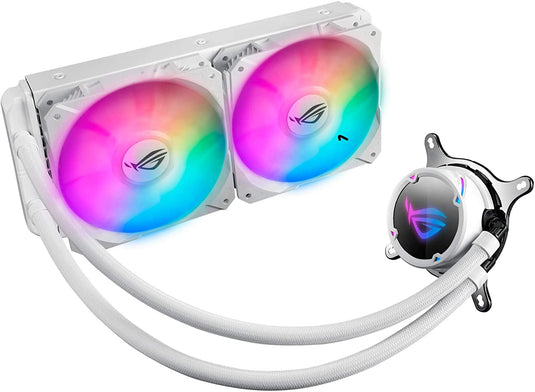 ASUS FAN ROG STRIX LC 240 RGB - WHITE LIQUID COOLER-LIQUID COOLER-Makotek Computers