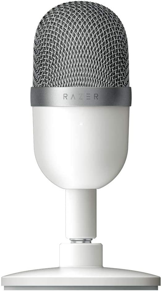 RAZER SEIREN MINI MERCURY WHITE MICROPHONE-Microphone-Makotek Computers