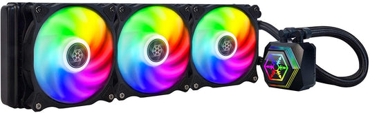 SILVERSTONE SST-PF360-ARGB BLACK LIQUID COOLER-LIQUID COOLER-Makotek Computers