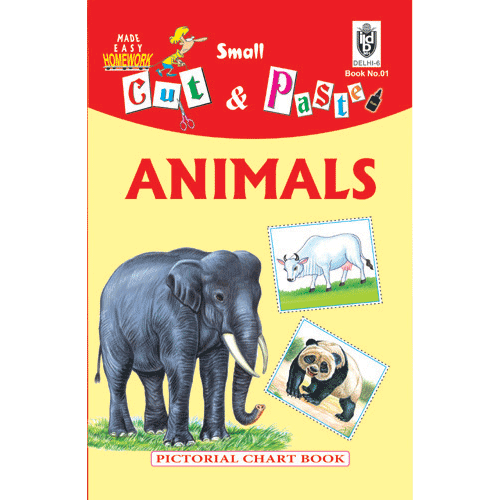 Cut and paste book of ANIMALS