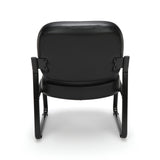 OFM Model 409-VAM Big and Tall Armless Guest and Reception Chair, Anti-Microbial/Anti-Bacterial Vinyl
