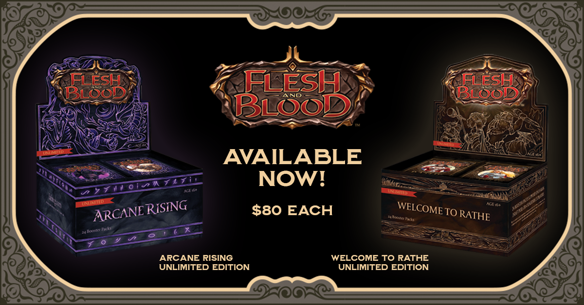 売れ筋がひ贈り物！ Flesh and Blood Arcane Rising 未開封BOX veme.fi