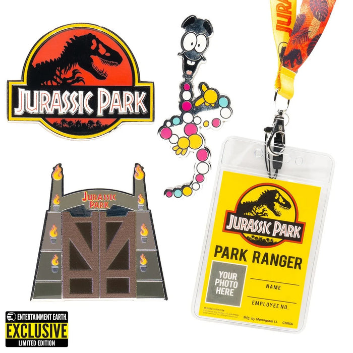 Jurassic Park Lanyard and Pin Set