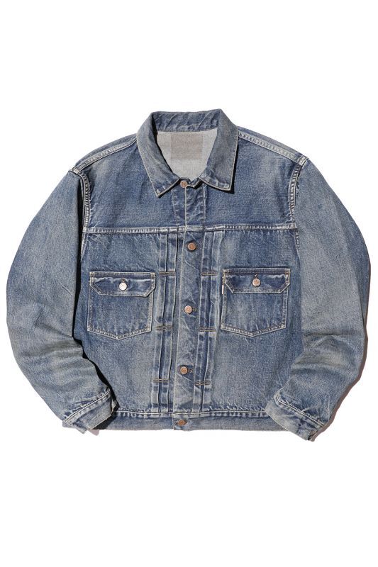 JELADO 55Denim Jacket(55デニムジャケット) 406XX Vintage Finish Fade Indigo【JP61420】