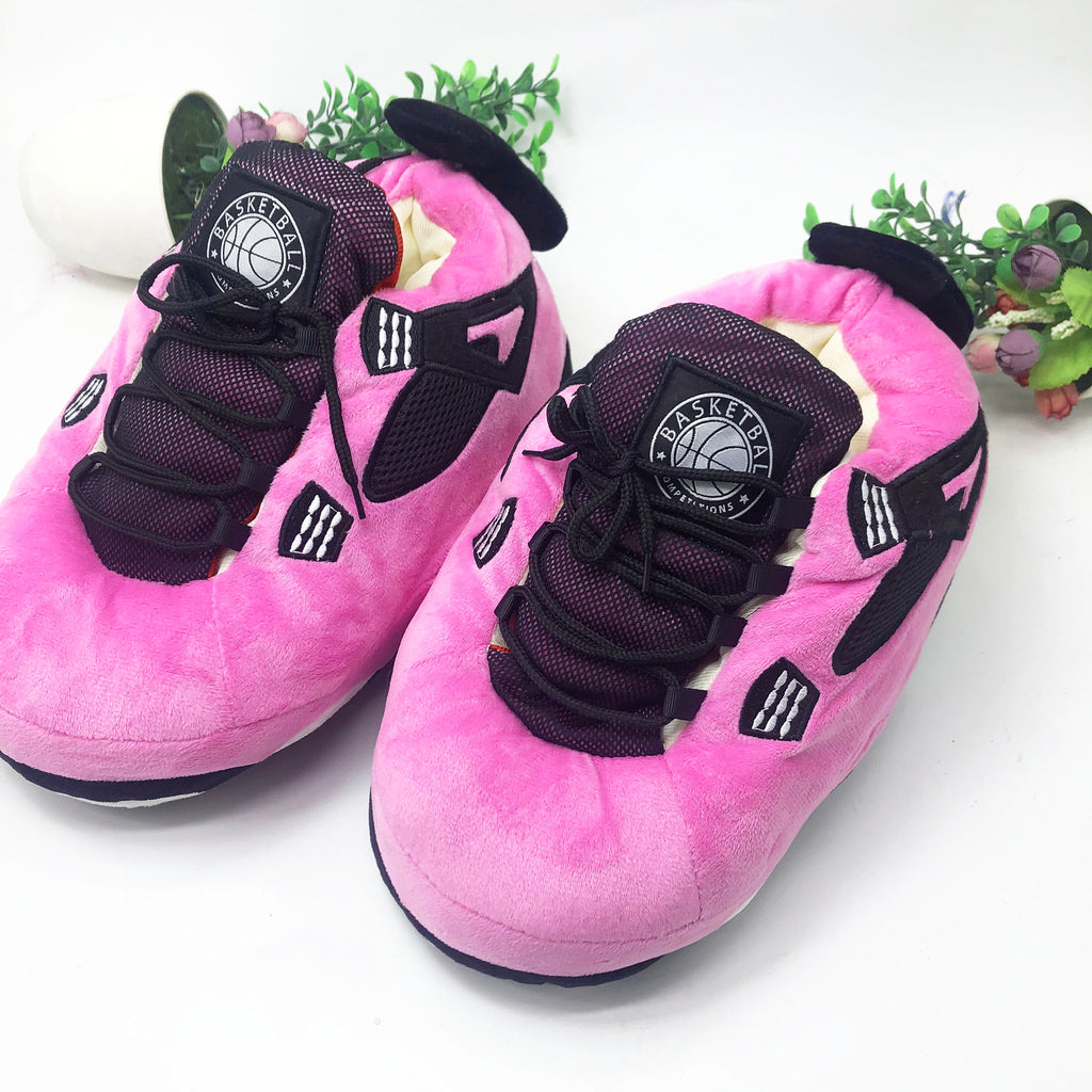 pink sneaker slippers
