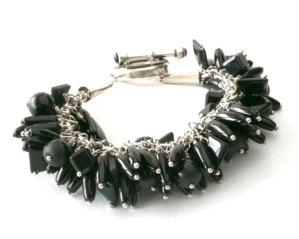 Onyx Charm Bracelet – Pret-A-Porter Jewels