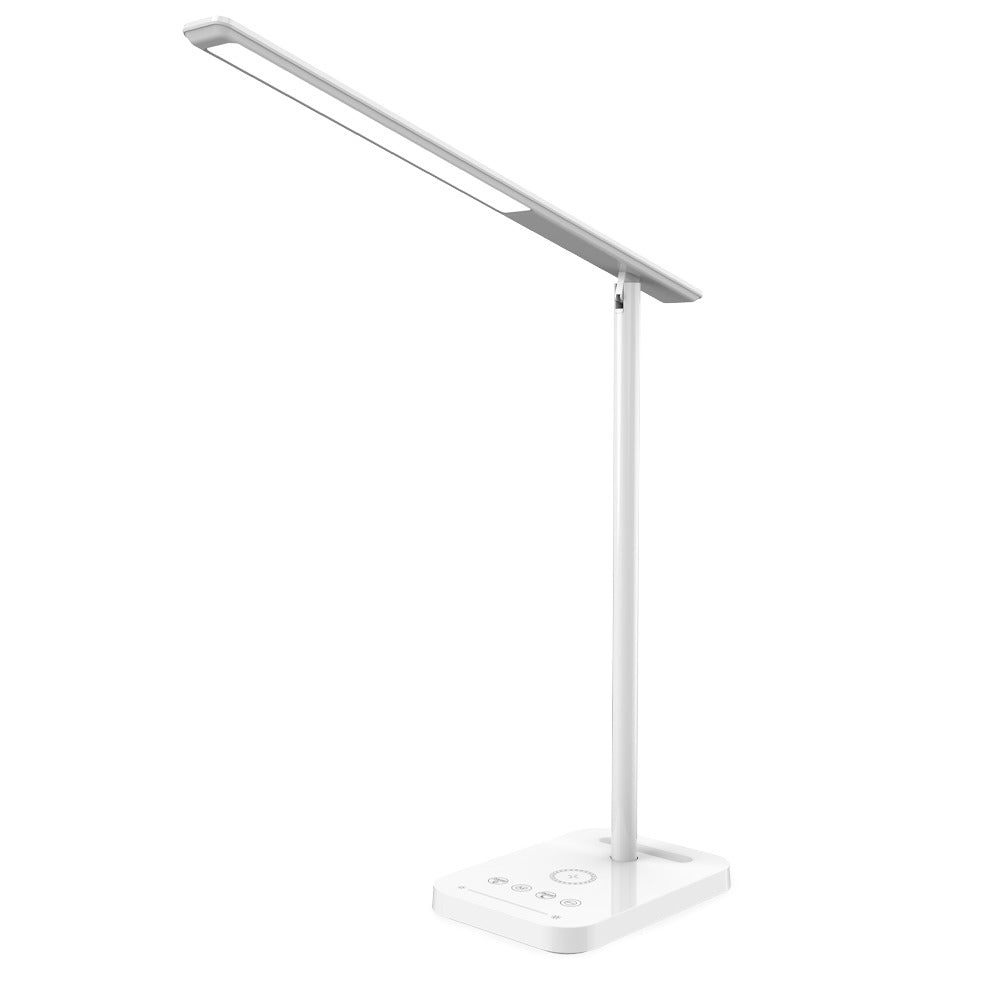 led desk light with wireless charger