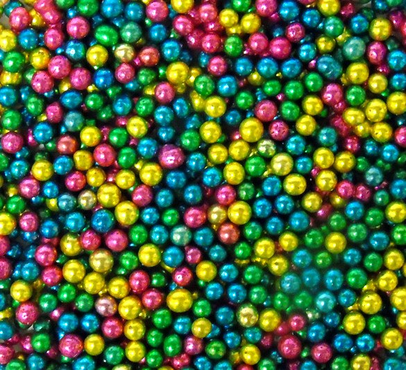 4 Mm Pastel Dragees 4 Oz.