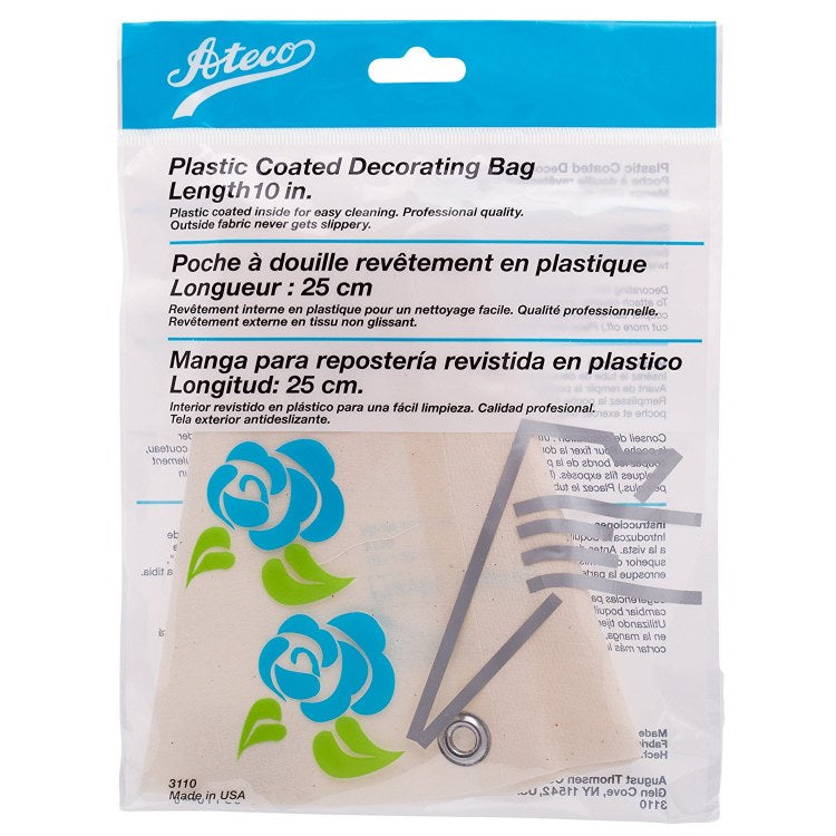 ATECO 10’ Plastic Coated Decorating