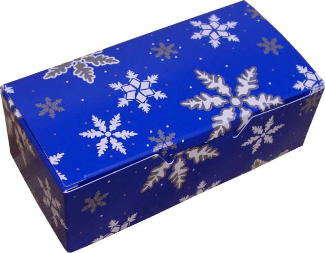 1 Lb Snowflakes Blue Box/5