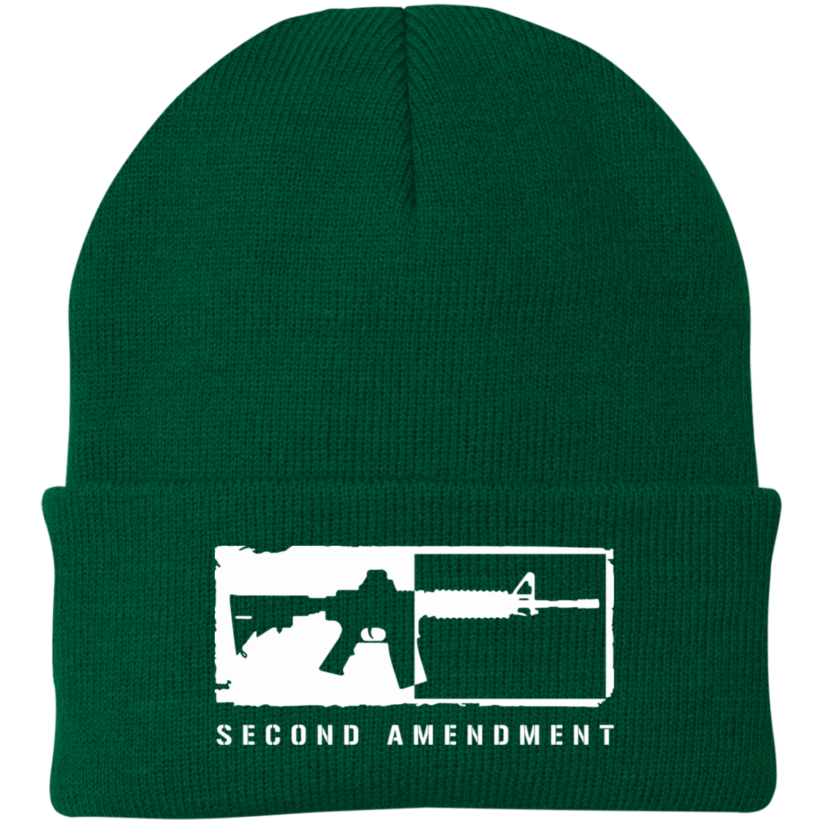 2nd Amendment Embroidered Knit Cap