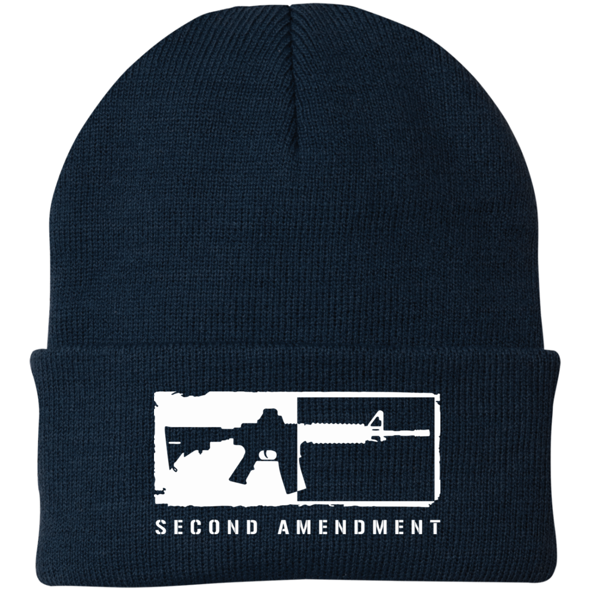 2nd Amendment Embroidered Knit Cap