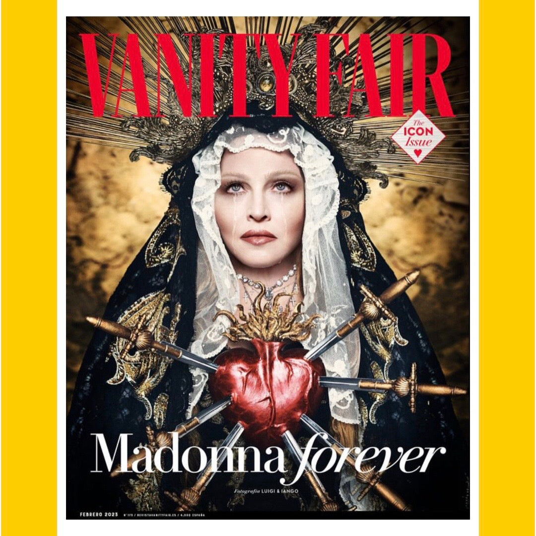 マドンナ　VANITY FAIR  Madonna forever  Spain