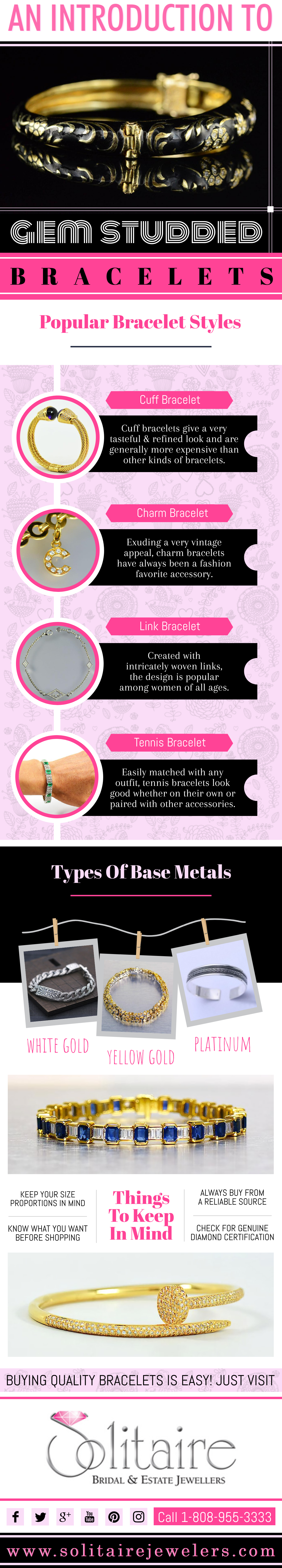 Introduction To Gem Studded Bracelets