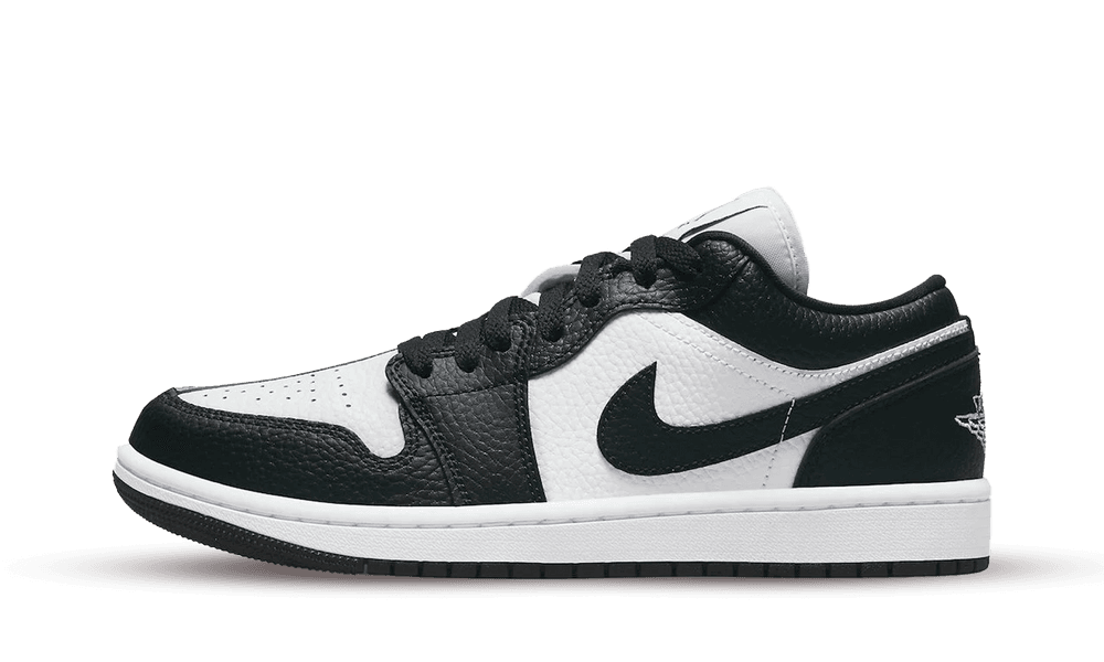 jordan 1 low white black