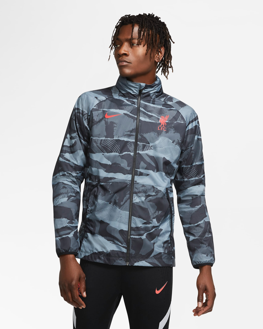 nike camo coat