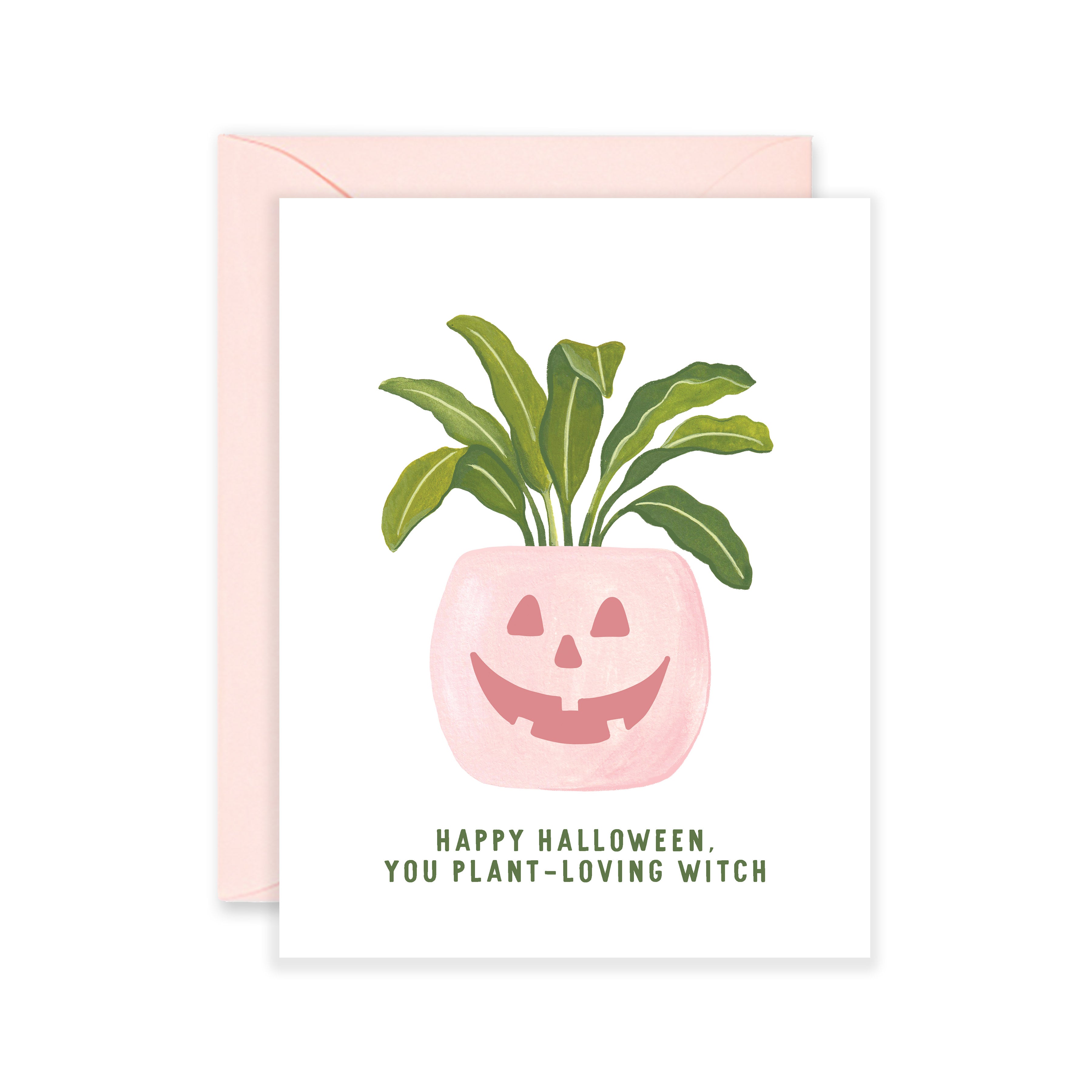 Pumpkin Plant Halloween Greeting Card – Isabella MG & Co.