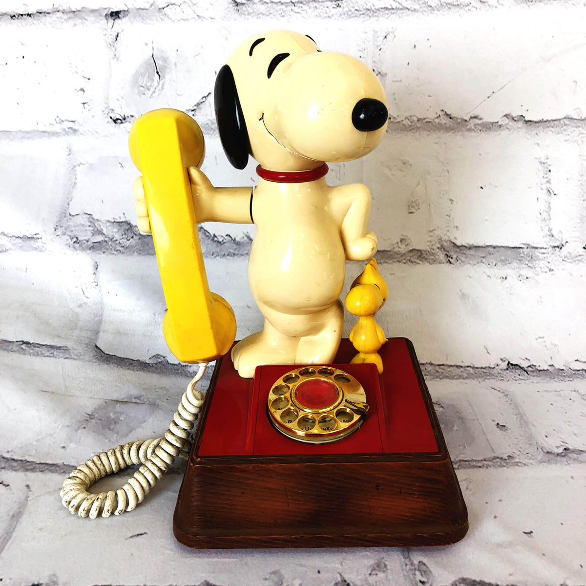 SNOOPY スヌーピー TOY 機 プッシュフォン ヴィンテージ コレクション