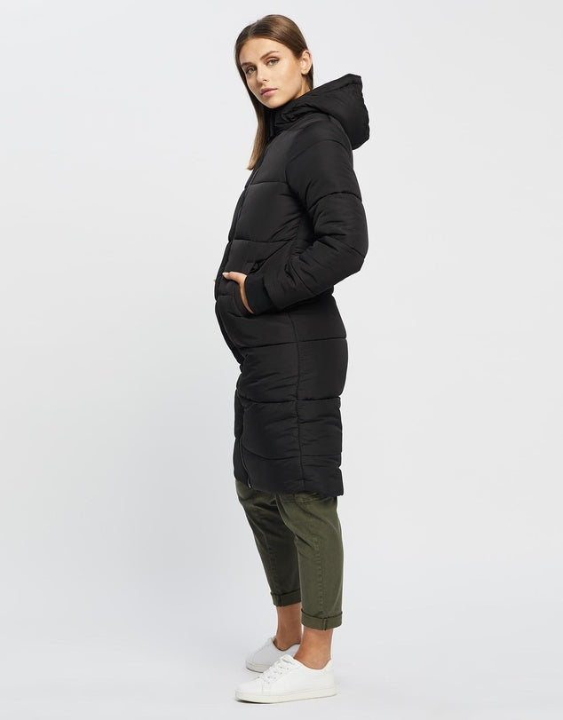 zoe longline puffer