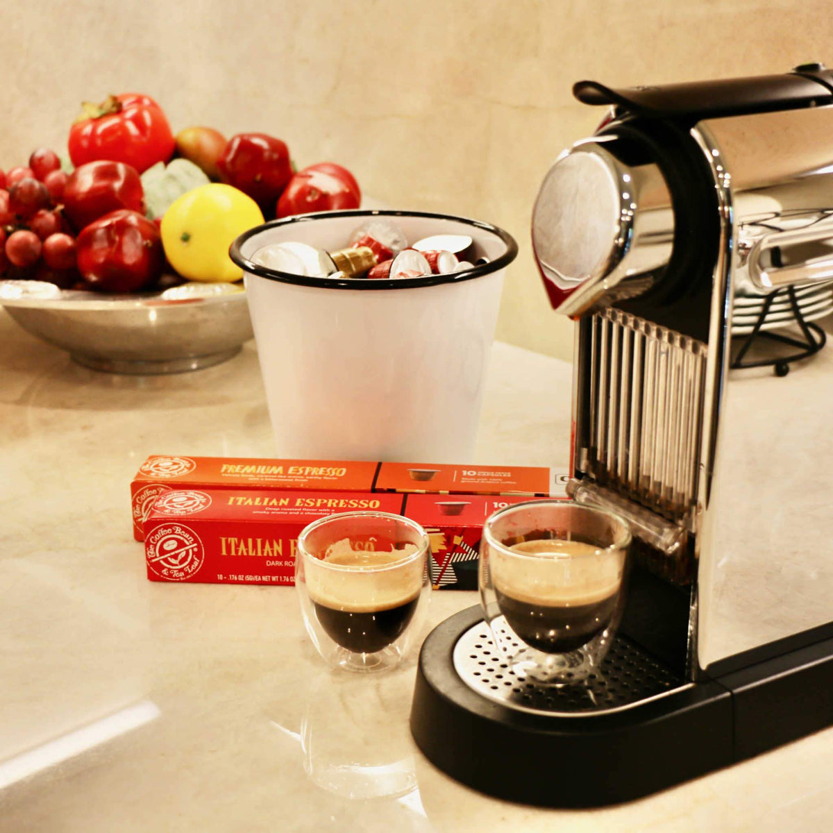 Extra Rusteloos Kapitein Brie Nespresso OriginalLine Compatible Premium Espresso Capsules