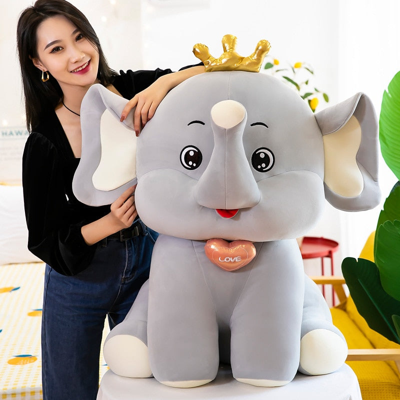 giant elephant plush toy