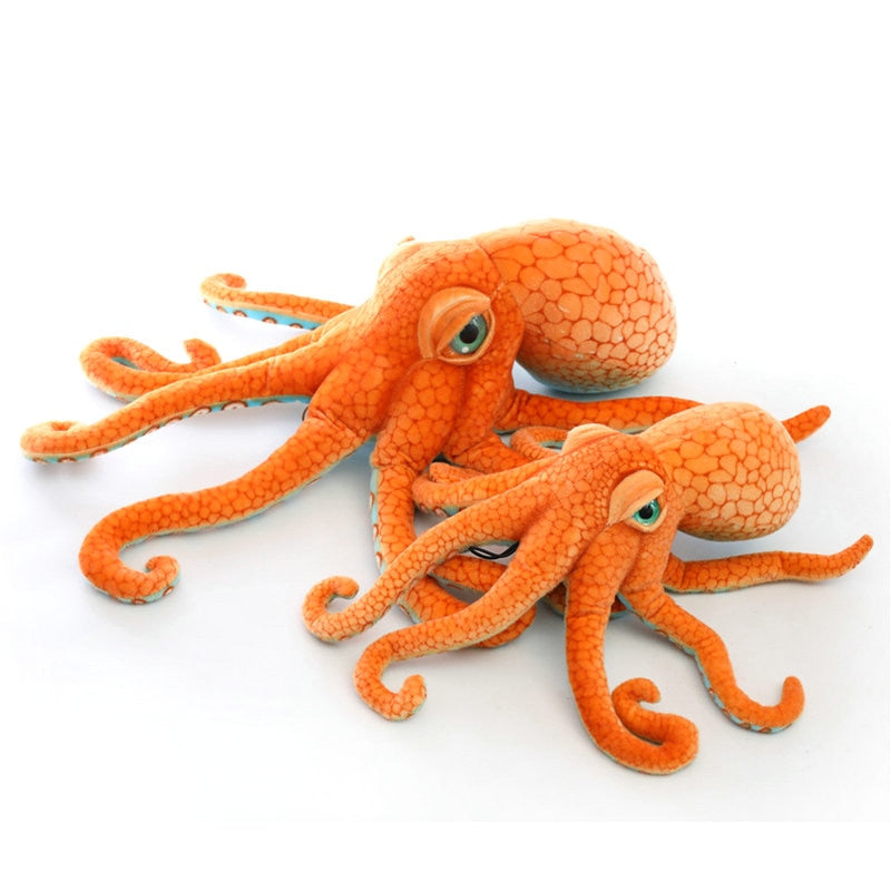 21.6 inch Realistic Octopus Plush,Giant Stuffed Marine Animals Toy Gifts for Kids 