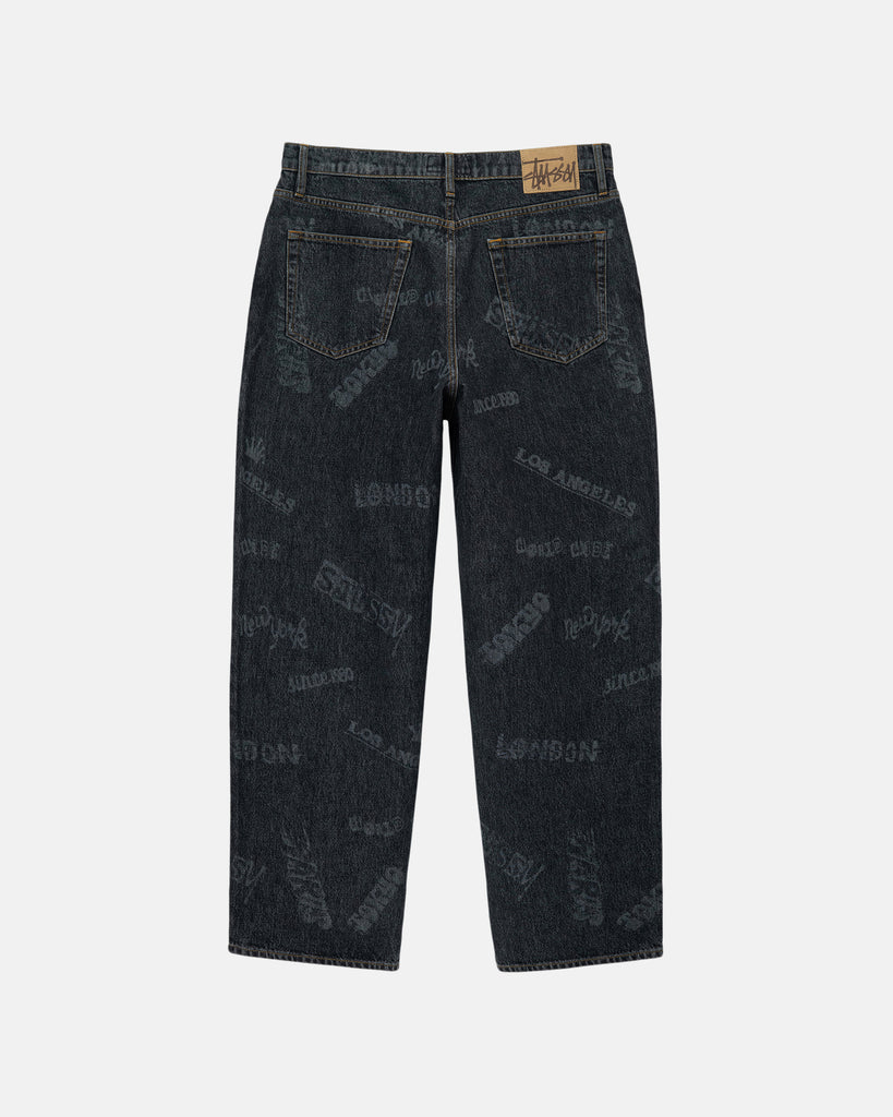 30サイズ STUSSY WORLDWIDE BIG OL JEANS - デニム