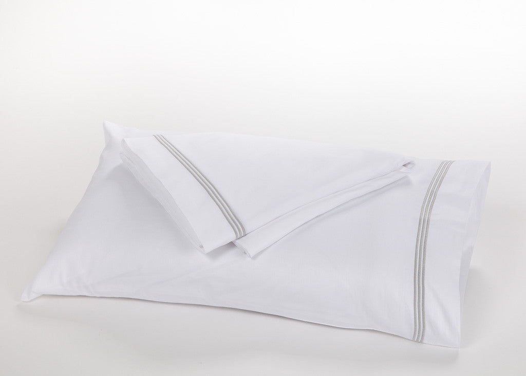 1000TC - 3 Row Satin Cord Pillowcases 