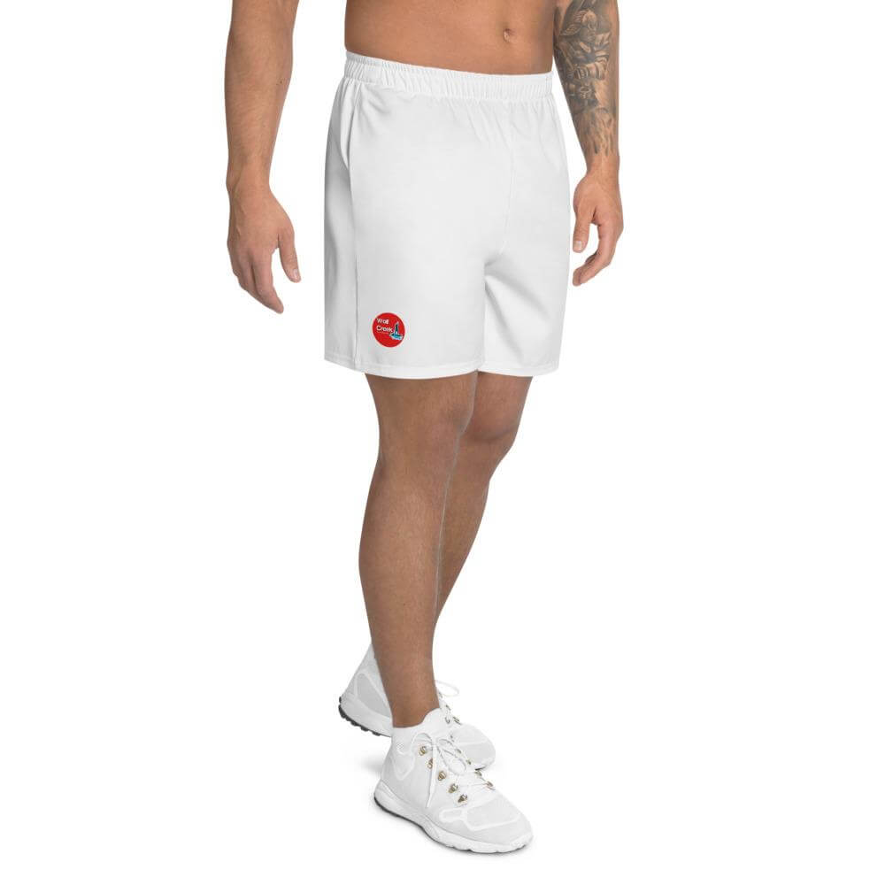 white shorts mens athletic