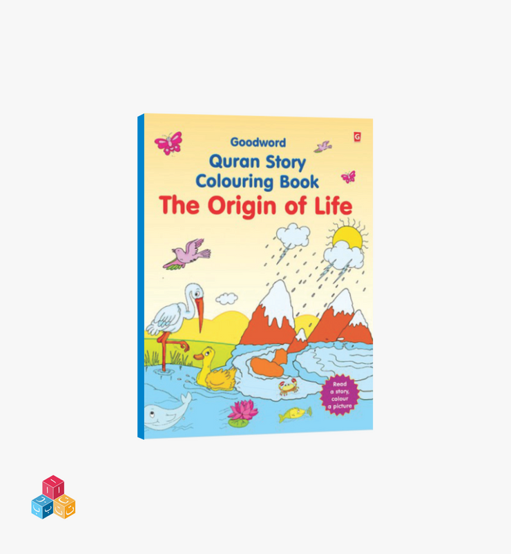 The origin of life -  Colouring Story Book