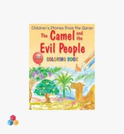 The camel and the evil people -  Colouring Story Book