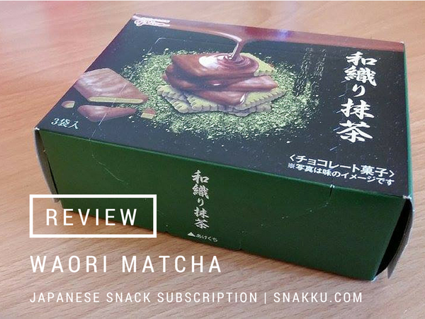 Waori Matcha Japanese Snack Review