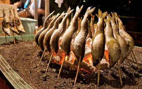 Japanese grilled fish