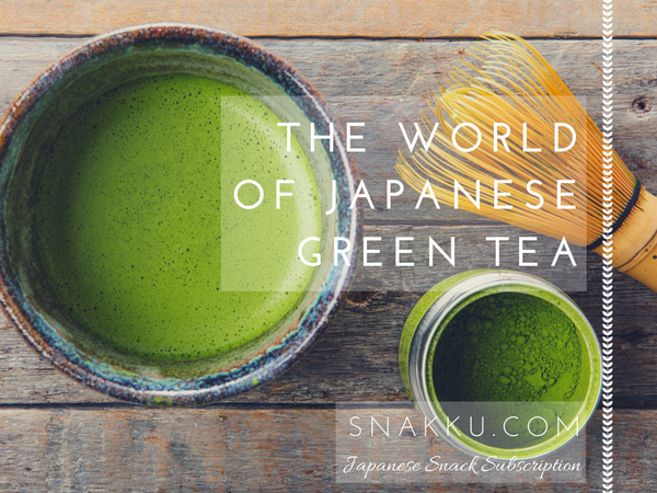 types of japanese green tea