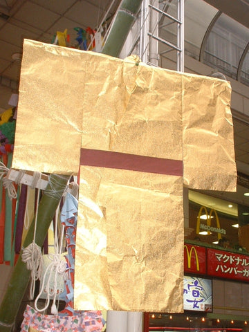 Paper kimono, kamigoromo, for Tanabata Festival in Japan