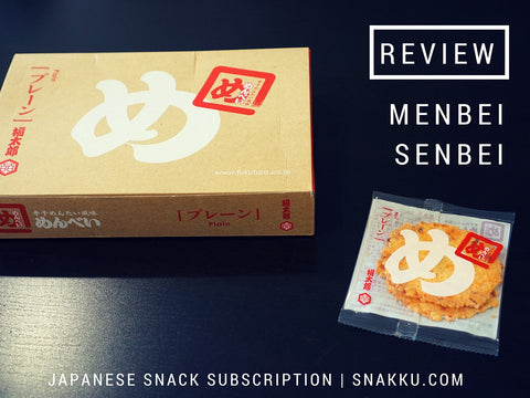 menbei japanese snack review