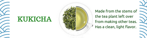 kukicha types of japanese green tea