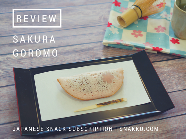 Japanese wagashi snack review