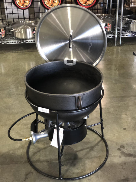 Bayou Classic Cast Iron 15-gallon Jambalaya Pot 