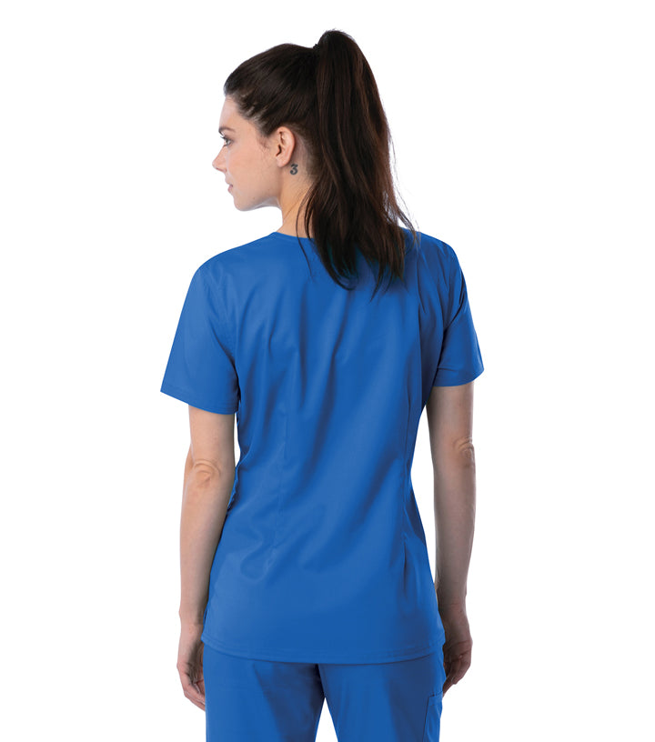 Landau Womens Modern V Neck Tunic 4160