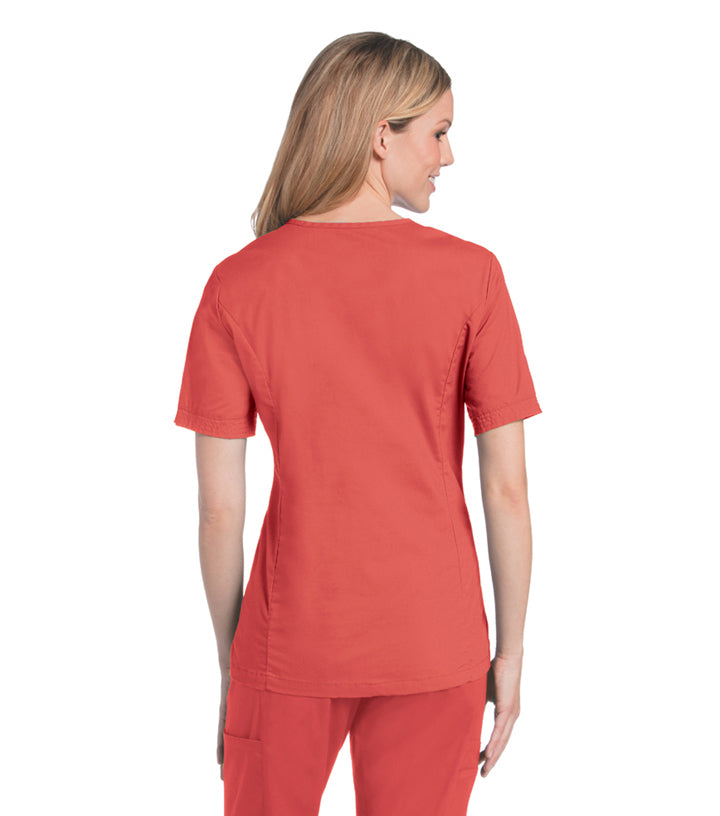 Landau Women's Prewash Surplice Top
