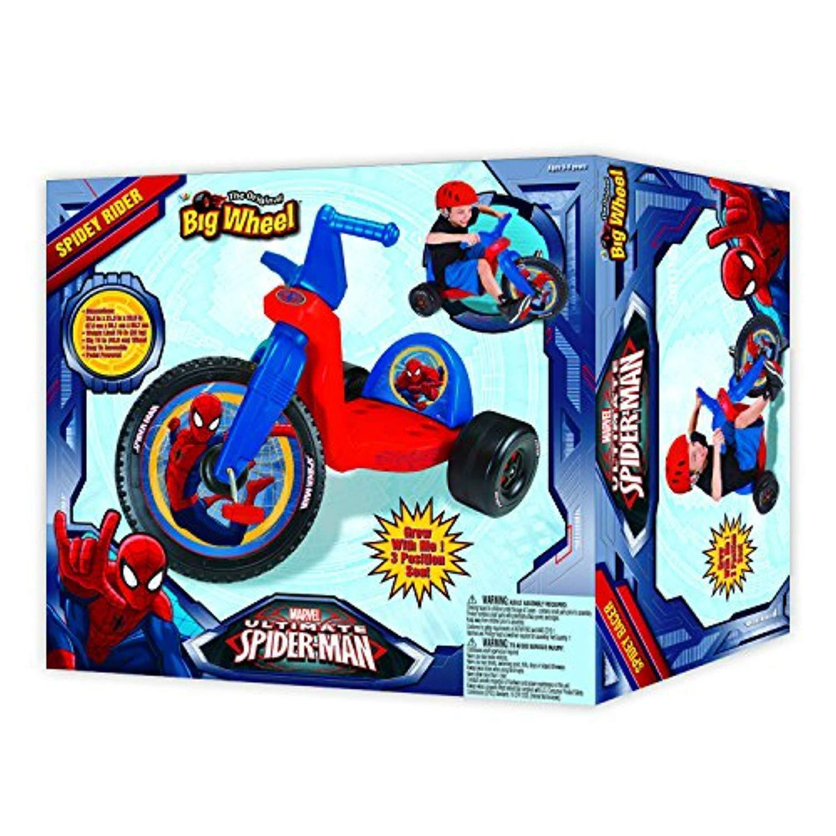 big wheels spiderman