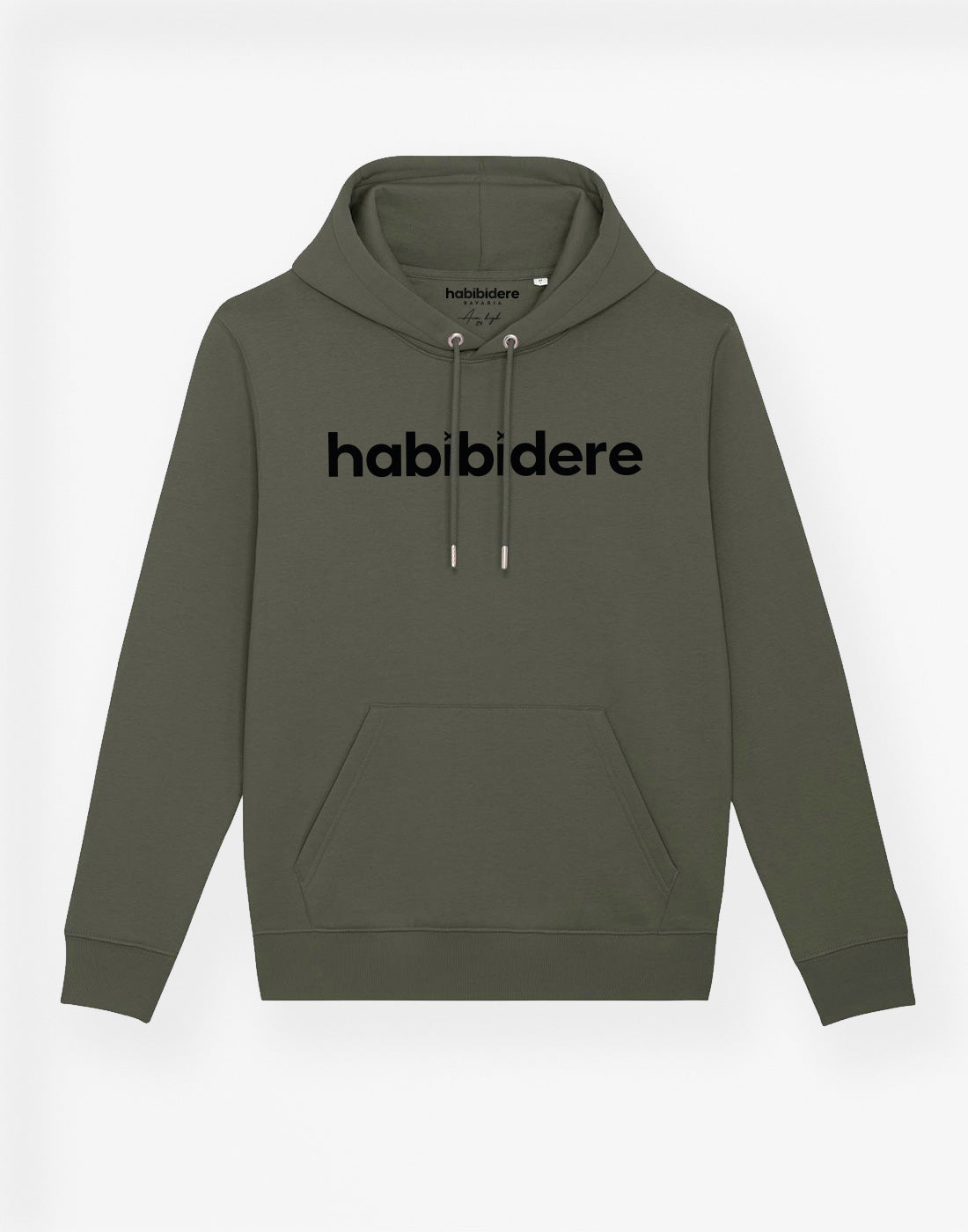 Kwade trouw worm Toneelschrijver Khaki Hoodie | Kapuzenpullover aus Bio-Baumwolle für Herren – habibidere