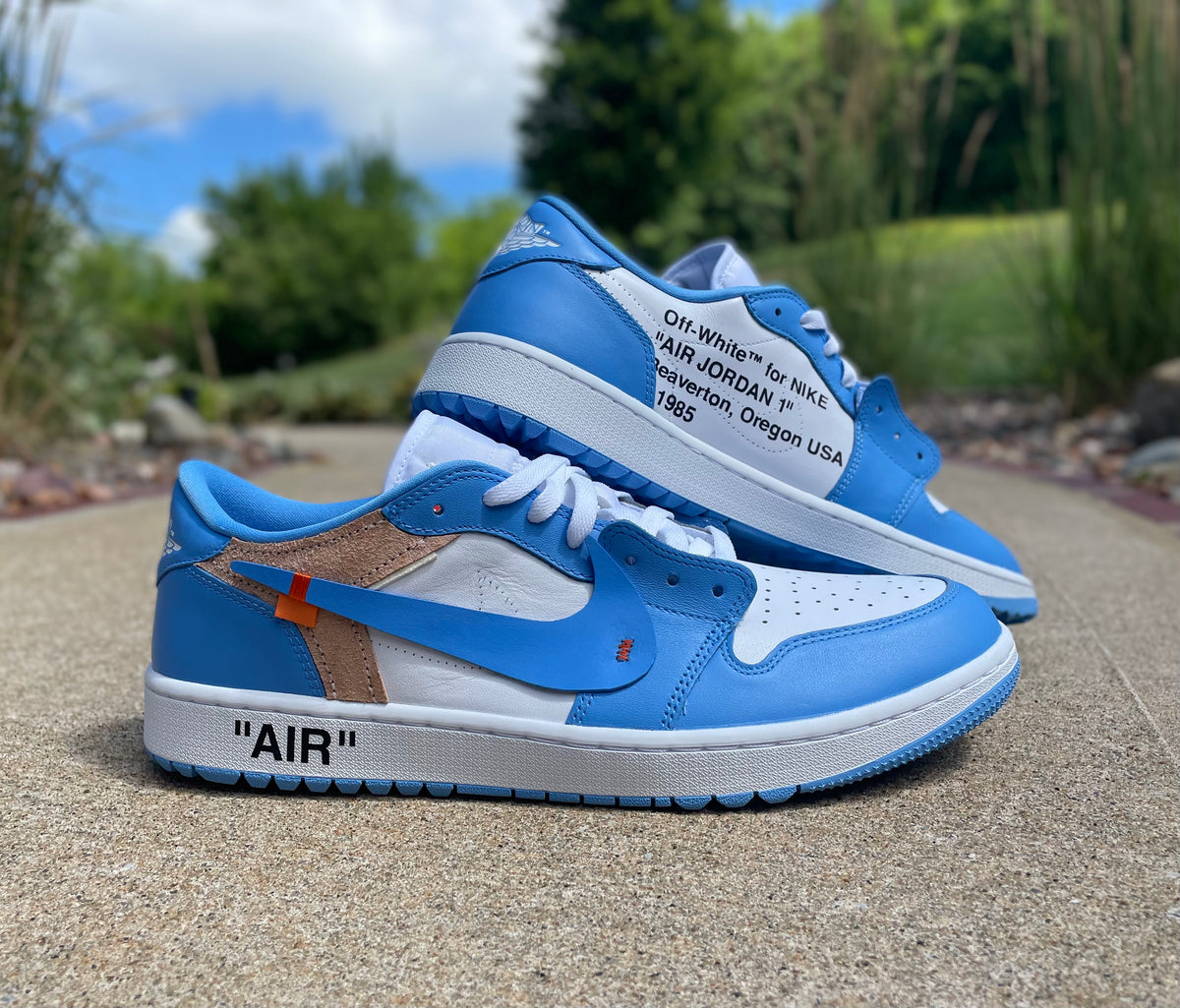 jordan 1 offwhite unc